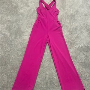 Elegant Pink Jumpsuit